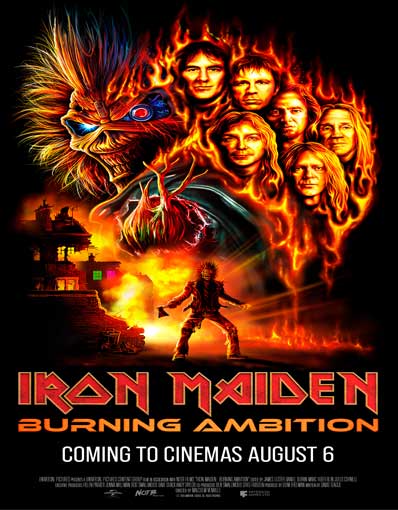 IRON MAIDEN: BURNI...